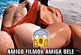 Amigo Filmou Amiga Dele Na Sessão De Fotos Sexy