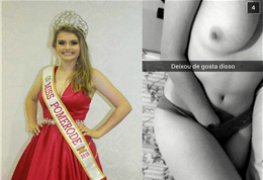 Bianca Miss Pomerode caiu na net em fotos nudes