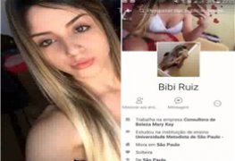 Bibi Ruiz caiu na net em vídeo peladinha