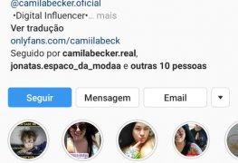 Camila Becker do Instagram gostosa da bunda grande e dos peitos enormes