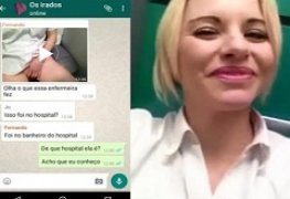 Enfermeira caiu no whatsapp tocando siririca no hospital