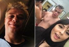 Fábio Assunção em vídeo íntimo com várias garotas no motel