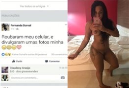 Fernanda morena teve celular roubado com fotos Intimas