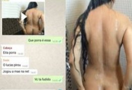 Filho filma a mãe tomando banho e põe no whatsapp