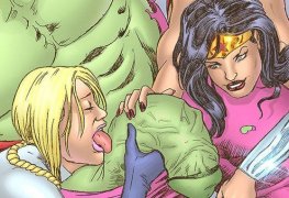 Hulk quadrinhos eróticos - O grandão