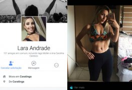 Mega gostosa Lara Andrade cai na net em video amador sensacional