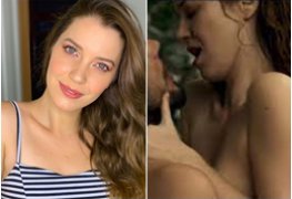 Nathalia Dill atriz da Globo dando a boceta