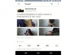 Nathalia posta nudes de presente pros seguidores
