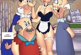 Os Flintstones Hentai quadrinhos eróticos parte 03