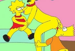 Os Simpsons – Bart e Lisa fodendo com a mamãe