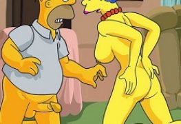 Os Simpsons – Homer taradão querendo botar no cu