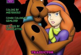 Scooby Doo metendo a vara em Daphne