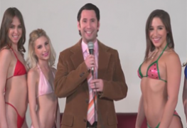 Sexo na tv, seis mulheres participa de uma competição depois uma chupa a buceta