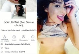 Zoe Dantas caiu na net mostrando tudo